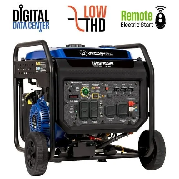 Westinghouse 10,000-Watt Portable Inverter Generator
