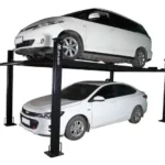 APlusLift HW-8S 8,000LB 4-Post Portable Storage Car Lift