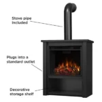 Real Flame Hollis 32″ Electric Fireplace - Image 8