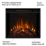 Real Flame Hollis 32″ Electric Fireplace - Image 10