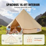 VEVOR Canvas Bell Tent - Image 3