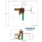 Backyard Discovery Caribbean Swing Set - Image 6