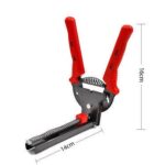Animals Cage Clamp Installation & 600 M Nails Quality Cage Plier For Chicken Rabbit Mink Fox Bird Dog Cage Accessories kit Tool - Red, B