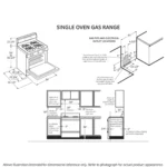 GE 30″ Freestanding Gas Range - Image 14