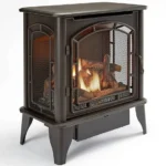 Bluegrass Living Panorama Vent Free Dual Fuel 3-Sided Gas Stove BTSD23RT - Image 2