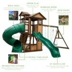 Backyard Discovery Tacoma Falls Swing Set - Image 6