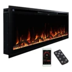 Modern Ember Aerus 50-in Smart Linear Electric Fireplace - Image 3