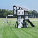 Whispering Point Outdoor Wooden Swing Set with Shipping & Assembly Included - Image 6