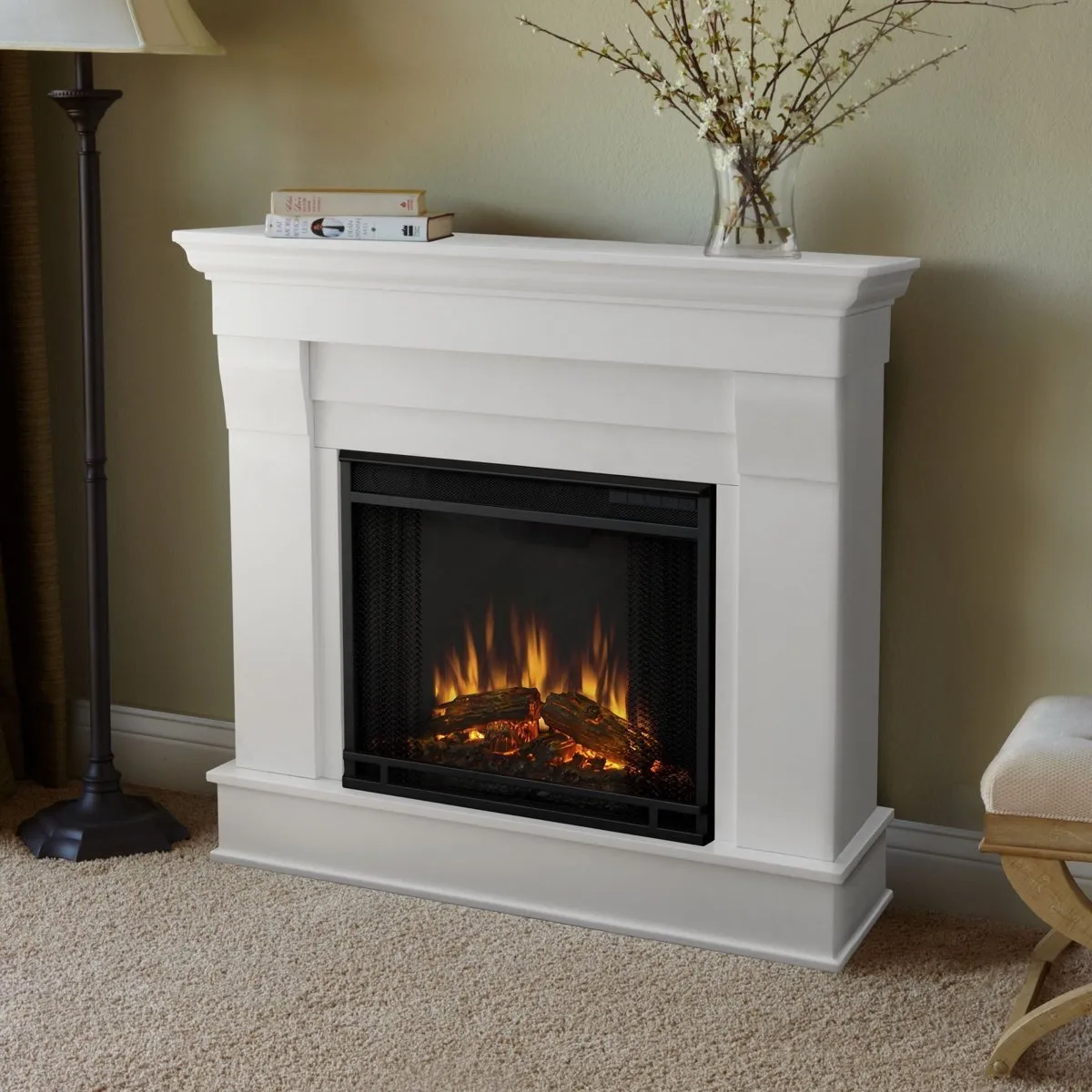 231-2-1.jpg Real Flame Chateau Electric Fireplace - Image 1