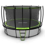 JumpFlex Hero Round Outdoor Backyard Trampoline
