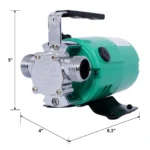 330 GPH Utility Pump with 6-Foot Hose Kit for Garden, Pool, Hot Tub, Rain Barrel - Image 3