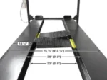 Atlas Apex 8 8,000 lb 4-Post Lift Car - Image 4