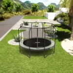 Acon Air 12ft Round Trampoline with Premium Net and Ladder - Image 5
