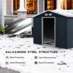 Outdoor Garden Storage Shed Tool House - Image 3