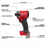 MILWAUKEE Cordless Tool Combination Kit: 7 Tools, 18 V DC Volt, Battery Included, M18 FUEL™, M18™ - Image 8