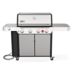 Weber Grills Genesis 4-Burner Smart Freestanding Natural Gas Grill