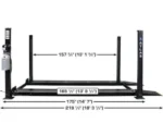 Atlas Apex 8 8,000 lb 4-Post Lift Car - Image 3