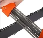 Chainsaw Sharpening File Kit, Metal Chain Sharpener Tool with 13/64″ Round Files and Flat File, Fits 3/8″ & .404″ Chains - Image 4
