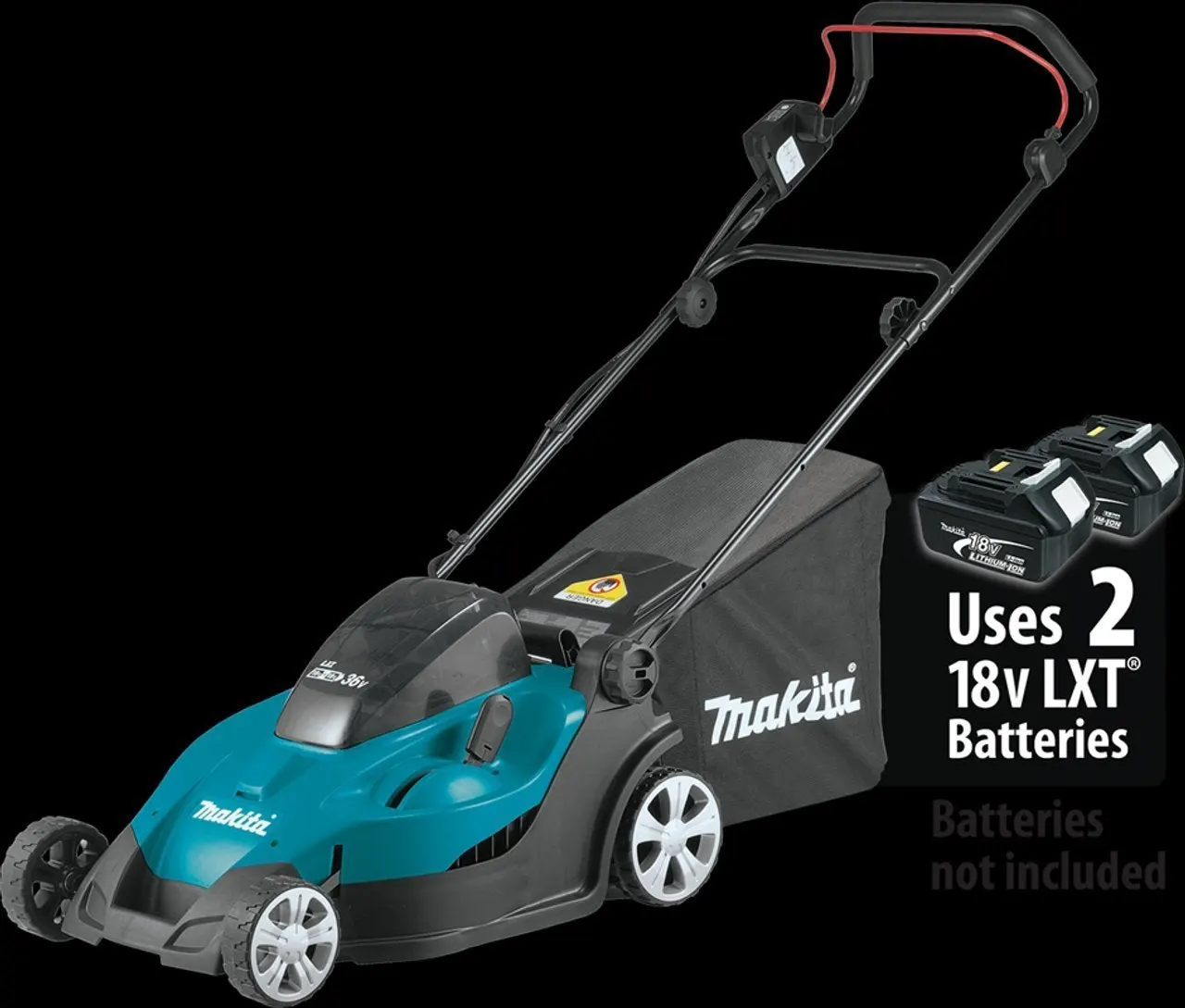 Makita USA \u2013 18V X2 (36V) LXT Lithium-Ion Cordless 17\u2033 Residential Lawn Mower, Tool Only