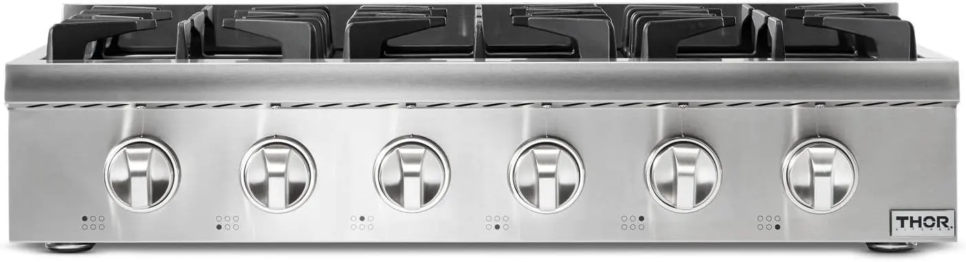 Thor Kitchen 36 Inch Gas Rangetop HRT3618U