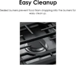 Samsung 36″ Gas Cooktop NA36R5310FS - Image 5