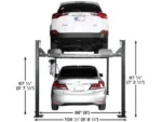 Atlas Apex 8 8,000 lb 4-Post Lift Car - Image 2