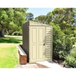 DuraMax Building Products 4-ft x 8-ft Sidemate Off-white Lean-to Vinyl Storage Shed - Image 5