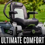 EGO Power+ Electric Riding Lawn Mower, 42″ Deck with Zero Turn Radius, Includes (4) 56V 10.0Ah Batteries and Charger ZT4204L - Image 4