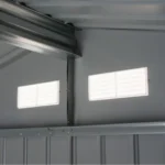 Large Outdoor Garden Storage Shed with Lockable Double Doors - Image 4