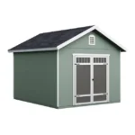 Heartland Asheville 10-ft x 12-ft Gable Style Wood Outdoor Storage Shed