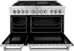 ZLINE 48″ Professional Dual Fuel Range - Image 6