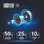 WORX Nitro 40V 16″ Cordless Lawn Mower w/Brushless Motor 2.0 & Intellicut - Image 3