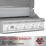 Bull Outlaw 30 inch 4 Burner Built in Natural Gas Grill - Image 3