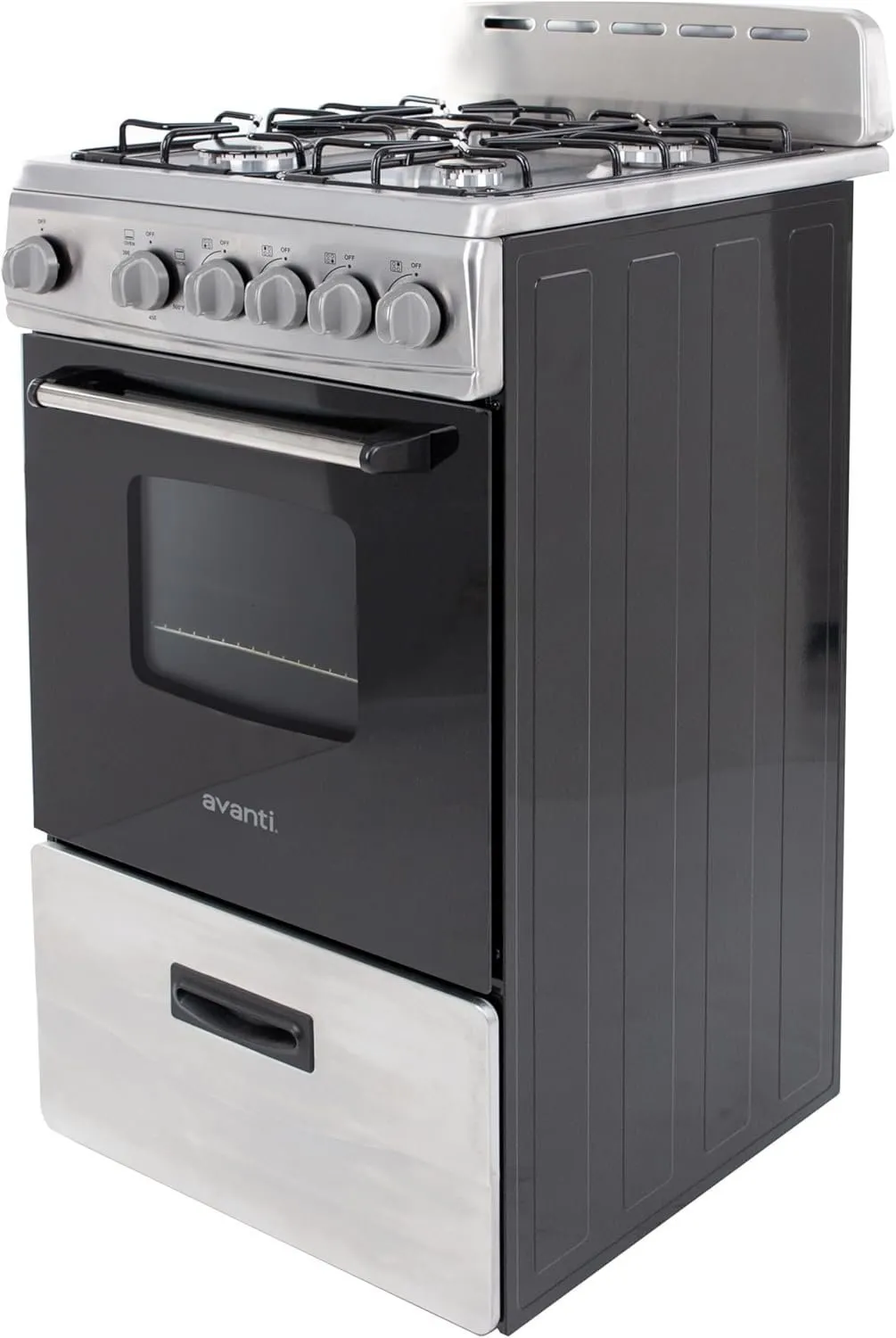 Avanti GR2013CSS 20\u2033 Freestanding Gas Range