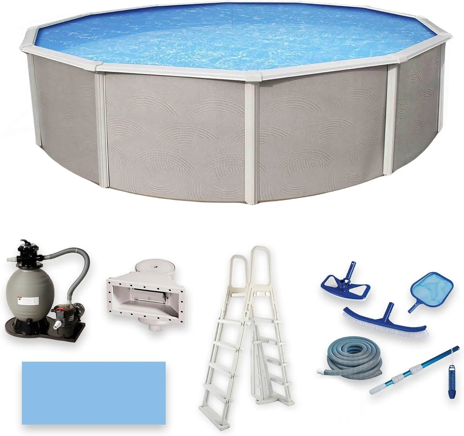 71kDf58KPL._AC_SL1500.jpg Blue Wave Belize 15′ Round Above Ground Pool - Image 1