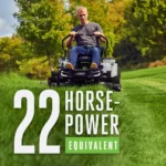 EGO Power+ Electric Riding Lawn Mower, 42″ Deck with Zero Turn Radius, Includes (4) 56V 10.0Ah Batteries and Charger ZT4204L - Image 3