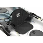 Brooklyn Kayak UH-FK184-GRY 9 ft. 2 in. Sit on Top Single Fishing Kayak Seat And Paddle – Grey Camo - Image 4