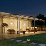 Aecojoy 20’x12′ Wall Mounted Gazebos Pergola - Image 5