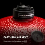 Kamado Joe Big Joe I 24 in. Blaze Red Ceramic Charcoal Grill - Image 5