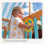 Teamson Kids Laguna Swing Set Playset - Image 3