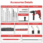Electric Hand Drill Impact Drill Rechargeable High-power Electric Tools - Image 6