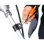 3-in-1 Blower, String Trimmer & 10″ Brush Cutter with Rubber Handle and Shoulder Strap - Image 5