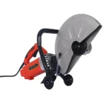 Electric 14″ Wet/Dry Concrete Cut-Off Saw with Guide Roller & Water Line Attachment - Image 2