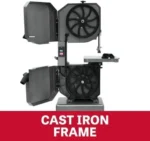 JET 14-Inch Metal/Wood Bandsaw, 1 HP, 115/230V 1Ph (Model J-8201K) - Image 4
