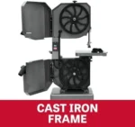 JET 14-Inch Metal/Wood Bandsaw, 1 HP, 115/230V 1Ph (Model J-8201K) - Image 4