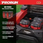 60V Zero Turn Riding Lawn Mower - Image 8