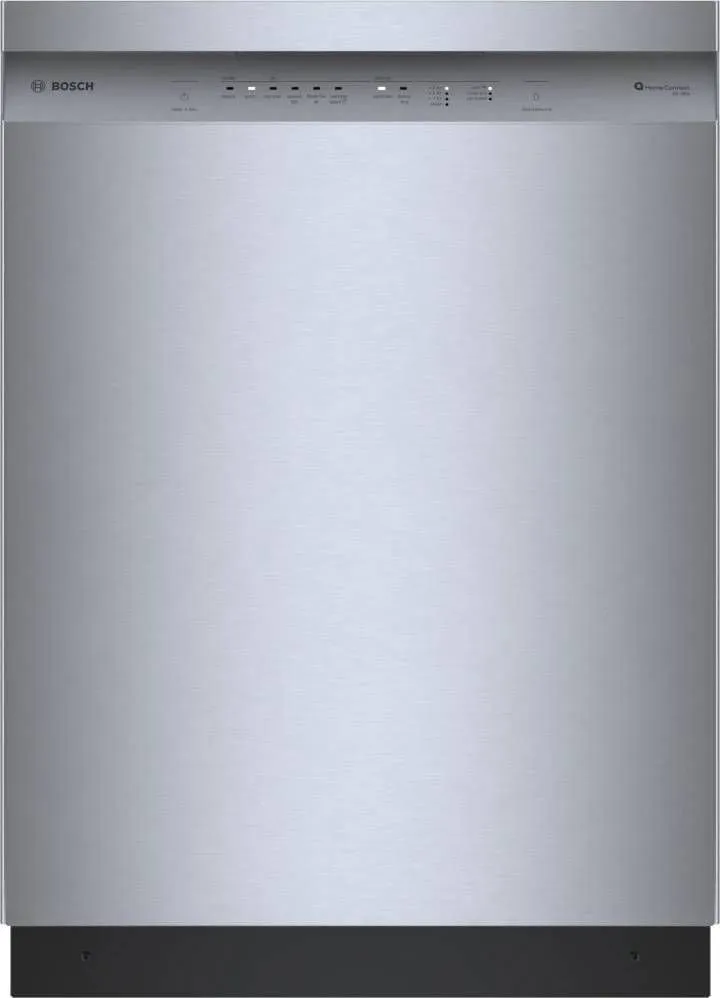 Bosch SHE41CM5N 300 Series 24\u2033 Dishwasher 48 db \u2013 Recessed Handle, Stainless Steel