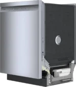 Bosch SHE41CM5N 300 Series 24″ Dishwasher 48 db – Recessed Handle, Stainless Steel - Image 4