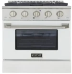 Kucht 30 Gas Range in Titanium - Image 3