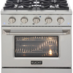 Kucht 30 Gas Range in Titanium